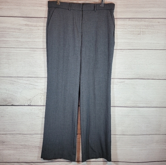 Sag Harbor Stretch Slacks w/ Belt Loops Gray Sz 8 - Picture 1 of 3
